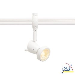 3-Phase-Spot SIENA Lamphead for EASYTEC II, GU10, incl. Decoring, white