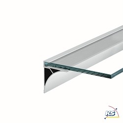 GLENOS Shelf Profile 100, Surface Profile, 1m, white matt