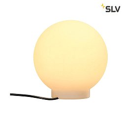 Outdoor luminaire ROTOBALL Ball luminaire, white, E27, with switch, IP44,  25 cm
