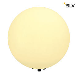Outdoor luminaire ROTOBALL Ball luminaire, white, E27, with switch, IP44,  50 cm