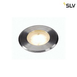 LED Recessed light DASAR FLAT LED 230V Stainless steel cover, LED warmwhite