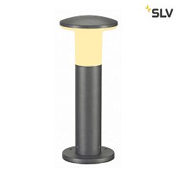 Lampadaire dextrieur ALPA MUSHROOM E27 IP55, gris, opale