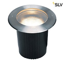 Outdoor luminaire DASAR 215 UNI Floor recessed luminaire, with round Stainless steel cover round cover