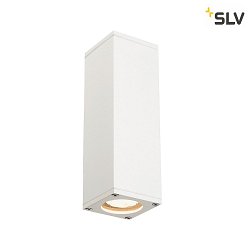 Wall luminaire THEO WALL OUT, 2xGU10, square, white