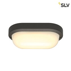 Luminaire mural d'extrieur TERANG 2 ovale IP44, anthrazit