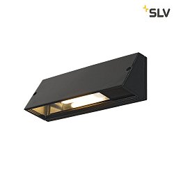 Lampada da parete PEMA SQUARE E27 IP44, Nero