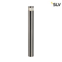 Luce con piedistallo VAP SLIM E27 IP44, Acciaio inossidabile