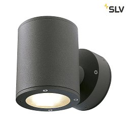 Luminaire mural dextrieur SITRA WALL GX53 IP44, anthrazit gradable