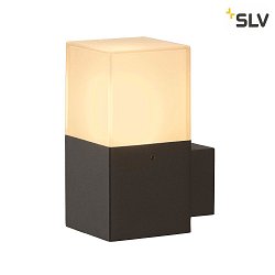 Luminaire mural dextérieur GRAFIT angulaire E27 IP44, anthrazit gradable