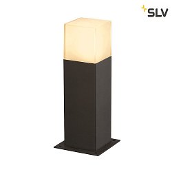 Lampadaire dextérieur GRAFIT 30 POLE angulaire, avec diffuseur E27 IP44, anthrazit gradable
