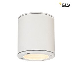 Plafoniera per esterni SITRA CL GX53 IP44, Bianco dimmerabile