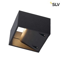 Applique da esterno LOGS WALL su / giù, angolare, indiretto LED IP65, antracite 