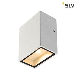 Luminaire mural QUAD 1 XL angulaire IP44, blanche