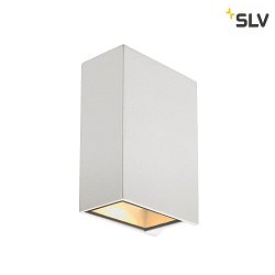 Luminaire mural QUAD 2 XL angulaire IP44, blanche