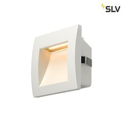 LED Wall recessed luminaire DOWNUNDER OUT LED S, 0,96W, 3000K, IP55, white