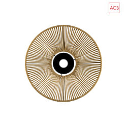 lamp shade PAMELA 3913/50, sand coloured, black