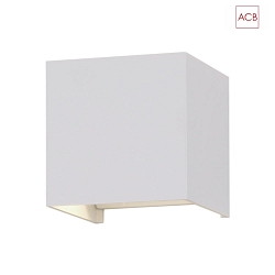 Luminaire mural dextrieur KENDO 16/2032-10 rglable IP54, opale, blanche 