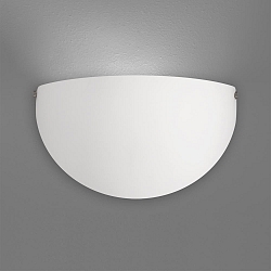Lampada da parete DINA 16/3071 E27 IP20, Opale, Bianco dimmerabile