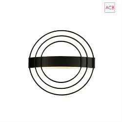 Luminaire mural RINGO 16/3813 IP20, noir