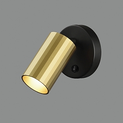 wall luminaire MODRIAN 1 flame GU10 IP20, gold 