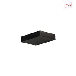 Luminaire mural BRICK 16/3972-20 avec diffuseur IP20, noir