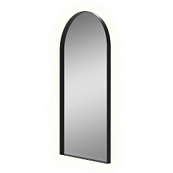 Miroir avec clairage GIORGIA 3994, noir