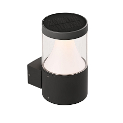 solar wall luminaire BRISK 16/2085 IP65, anthracite