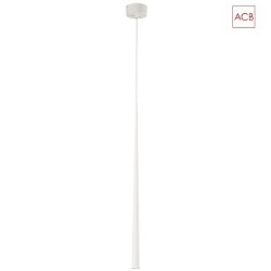 Luminaire  suspension BENDIS 3562 version pour montage en surface IP20, opale, blanche 