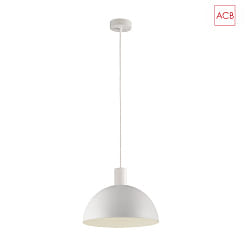Luminaire  suspension TIGA 3707/25 E27 IP20, blanche