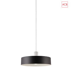 Luci a sospesione JARVIS 3708/30 E27 IP20, nero lucido