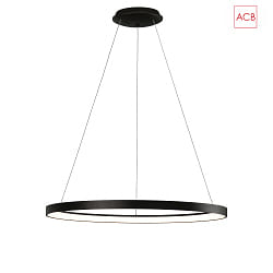 pendant luminaire GRACE 3848/78 IP20, black