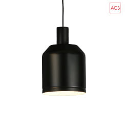 Luminaire  suspension TURKANA 3908/16 E27 IP20, noir brillant, blanche