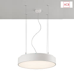 pendant luminaire ISIA AIR CLEANER 3927 with switch, with remote control T5 IP20, white
