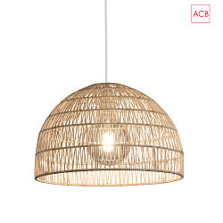 pendant luminaire EVENS 3930/40 E27 IP20, rattan