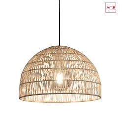 pendant luminaire EVENS 3930/40 E27 IP20, rattan