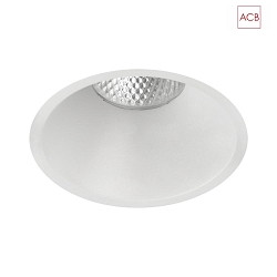 Luce da incasso KIDAL 3771/8 IP23, Opale, Bianco  7W 600lm 3000K CRI >80