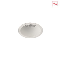 recessed luminaire KIDAL 3771/8 IP44, white 7W 610lm 2700K 38 38