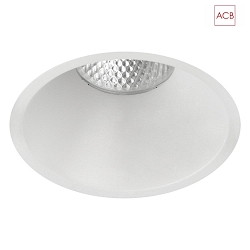 LED Deckeneinbauleuchte KIDAL 3771/10, IP23,  10cm, COB, wei, 12W 3000K 1080lm, nicht dimmbar