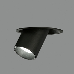 Apparecchio da incasso a soffitto GINA GU10 IP20, Nero 