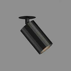 ceiling recessed luminaire MODRIAN 1 flame GU10 IP20, black 