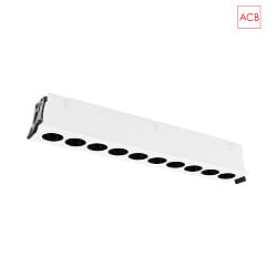 recessed luminaire INVISIBLE 3980/280 IP20, white 24W 1790lm 3000K 36 36