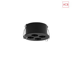 Lumire encastre INVISIBLE 3980/85 IP20, noir 9W 680lm 3000K 36 36