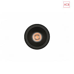 Downlight MOVE 3984/6 rotondo IP44/IP20, nero