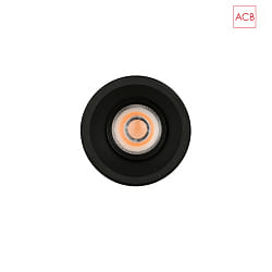 downlight MOVE 3984/8 round IP44/IP20, black