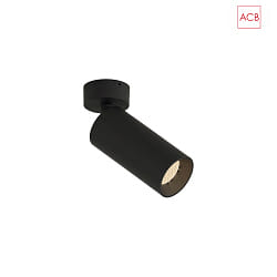 Spot PIPE 3986 IP20, noir