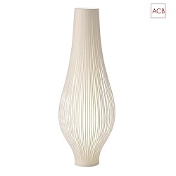 Lampadaire MIRTA 3054/135 avec interrupteur E27 IP20, opale, blanche 