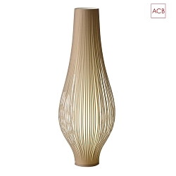Lampadaire MIRTA 3054/135 avec interrupteur E27 IP20, pierre 