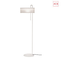 Lampadaire CLIP 8178 avec interrupteur E27 IP20, blanche