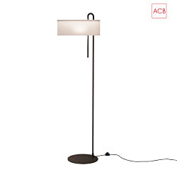 Lampadaire CLIP 8178 avec interrupteur E27 IP20, noir