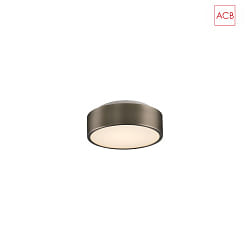 ceiling luminaire DINS 395/16 IP44, nickel matt